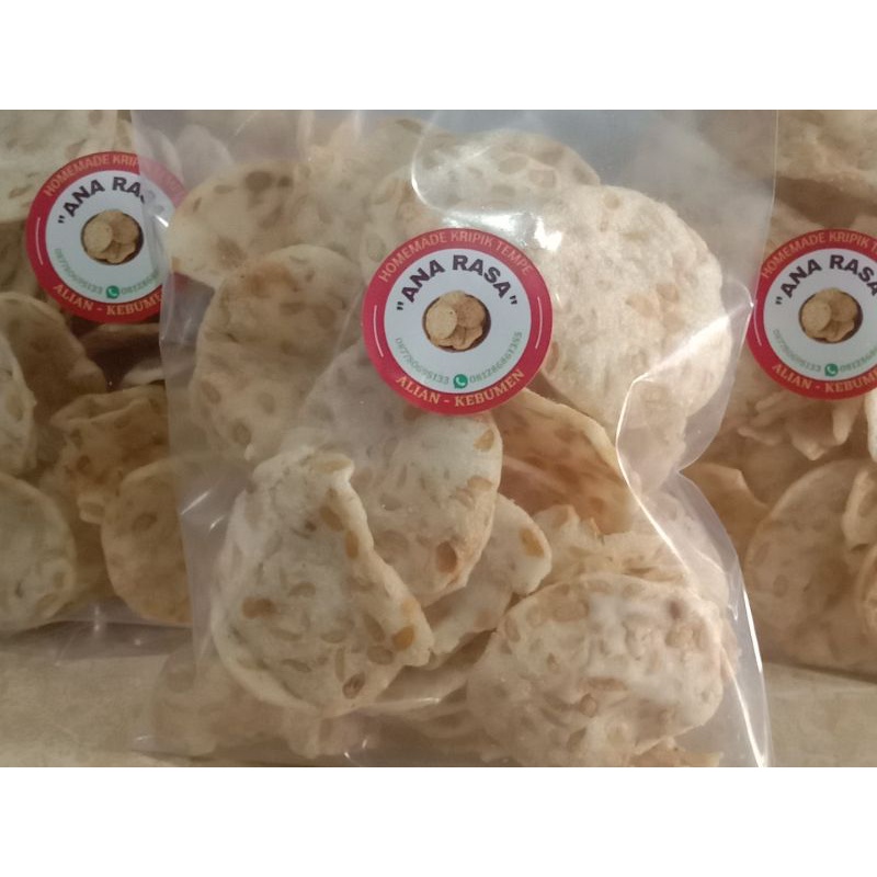 

Keripik Tempe Sagu renyah dan gurih 250g