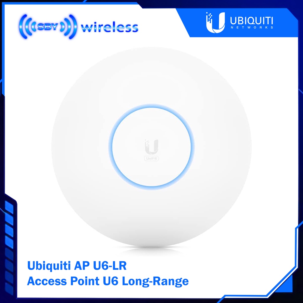 Ubiquiti Unifi 6 Long Range | UAP 6 LR |U6 LR Include Adaptor POE