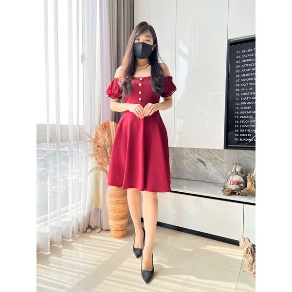 DRES SCUBA LENGAN BABYDOLL MV-7821 IMPORT