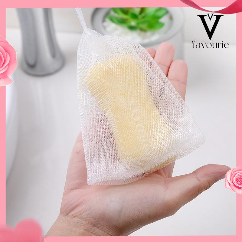 CODFoaming Mesh Pembersih Wajah Cleansing Mesh Handmade Soap Mesh Bag-FA