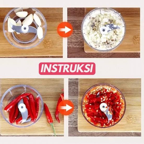 Langsung Pesan Abeni blender mini /USB Multifungsi Blender Bumbu Dapur Praktis blender portable Food
