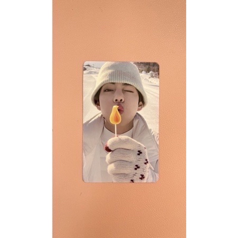 Photocard taehyung winter pacakage 2020