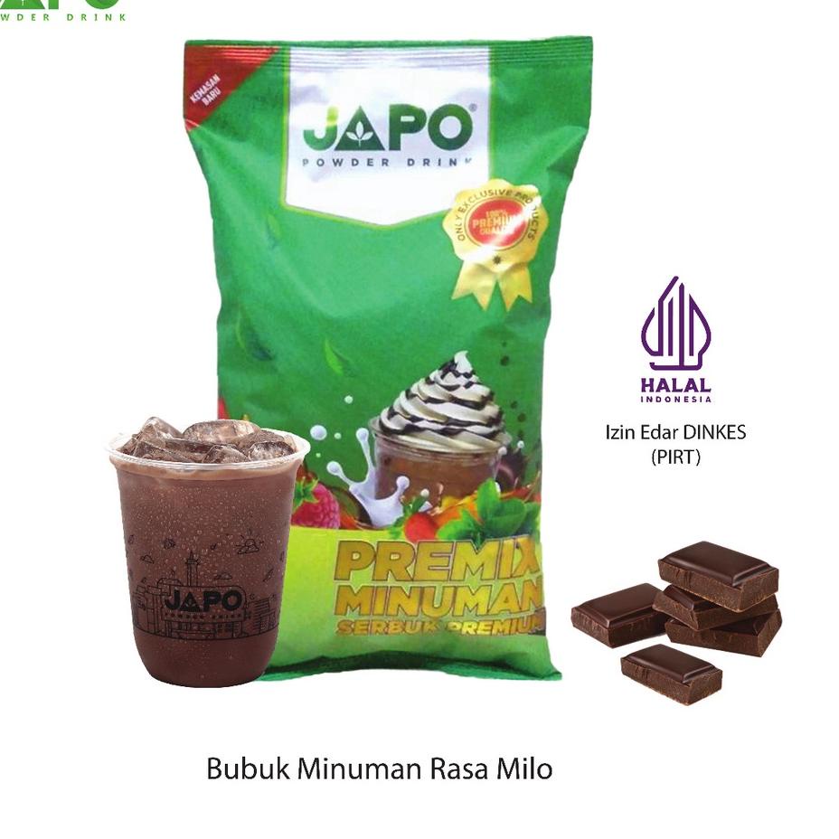 

BISA COD ✔️JAPO Bubuk Minuman Choco Malt 1 kg|KD8