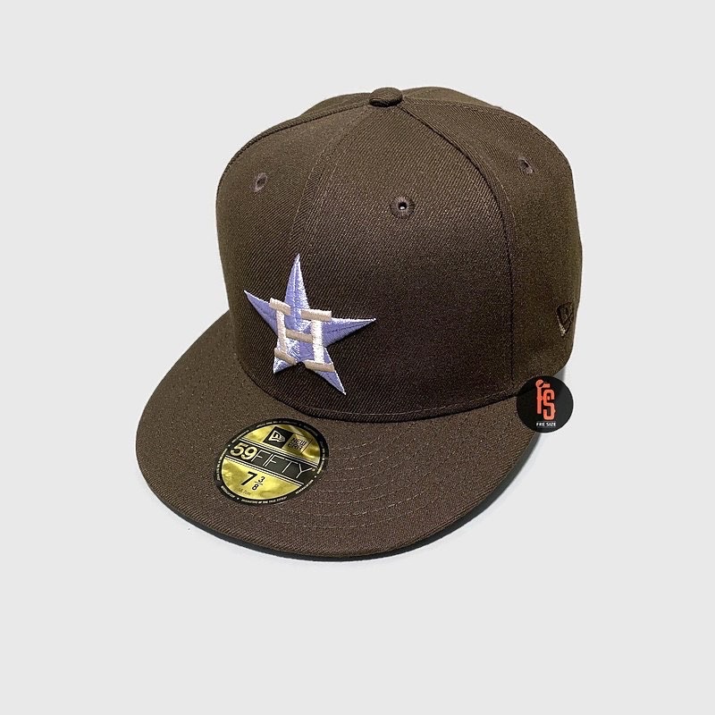 TOPI NEW ERA ORIGINAL 5950 ASG 1986 HOUSTON ASTROS WALNUT UV LILAC