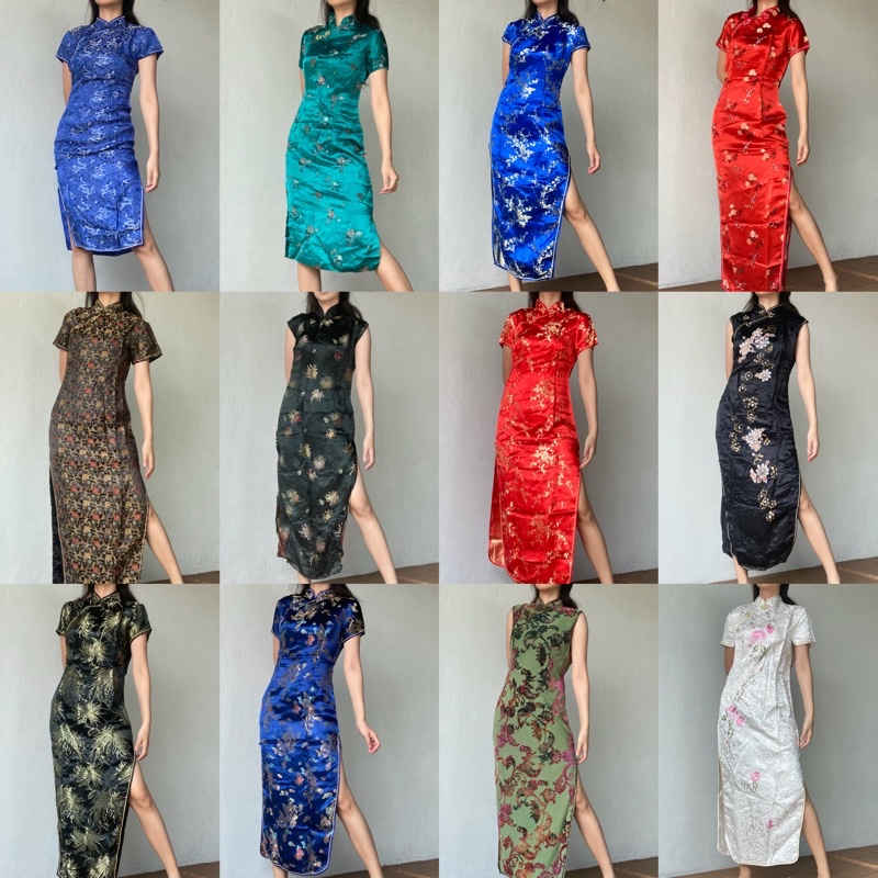 Cheongsam thrift/ dress cheongsam/ dress chinesse