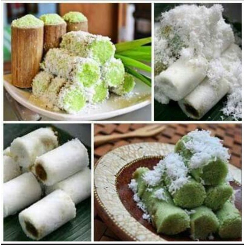 cetakan kue putu bambu 12 pcs ukuran 2.5 cm - 3 cm