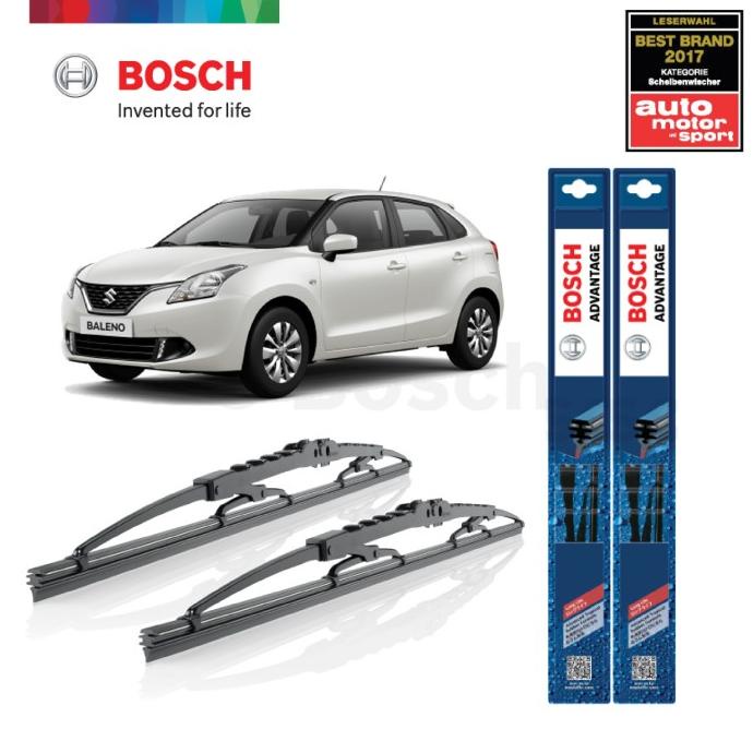 Wiper Mobil Suzuki Baleno Sepasang Bosch Advantage