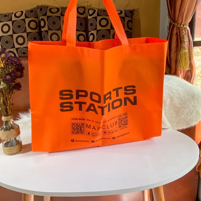 

Goodie Bag Sport Station Original Shopping Bag Branded muat Box Sepatu