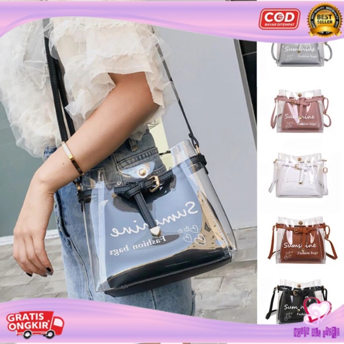 TAS MIKA SUNSHINE TAS WANITA TAS SELEMPANG WANITA TAS MIKA ANTI AIR