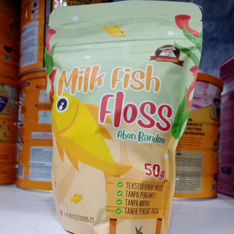 

Bonca Milk Fish Floss abon bandeng 50g