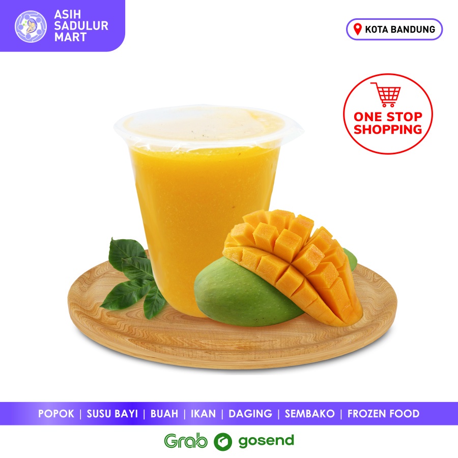 Jus Mangga Promo 1 Cup Grab Gosend Bandung