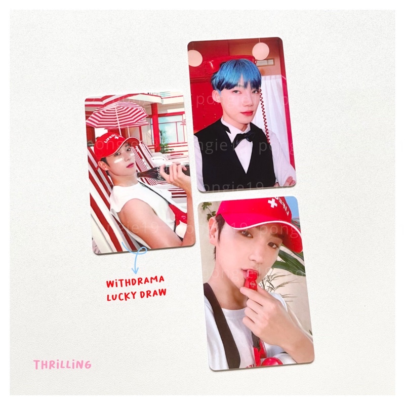 THE BOYZ THRILLING WITHDRAMA LUCKY DRAW / WDLD / POB / PHOTOCARD BENEFIT / PC / HYUNJAE PELUIT / NEW