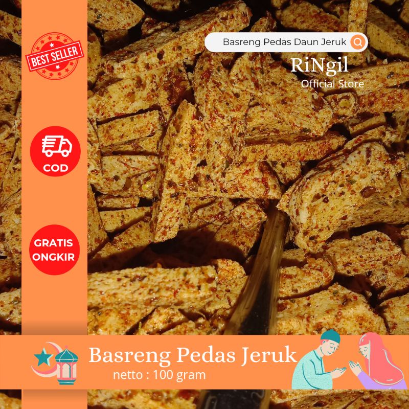 

Basreng Pedas Daun Jeruk 100g