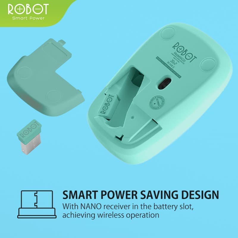 Mouse Wireless Robot M-220 ORIGINAL