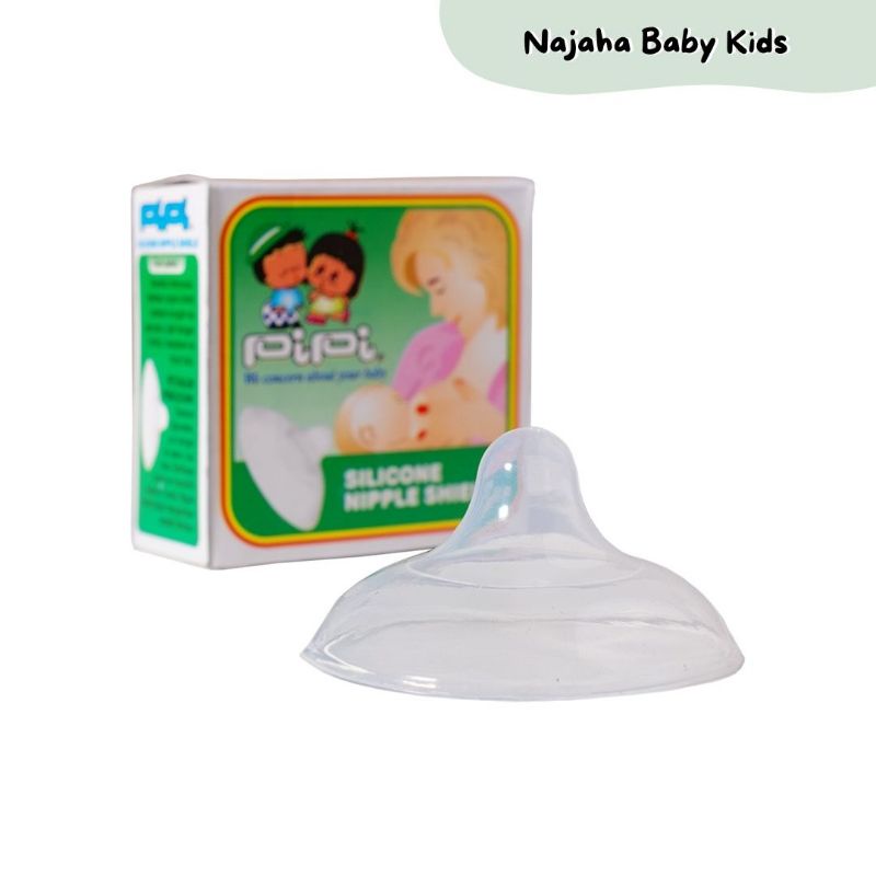 Silicone Nipple Shield Pelindung Puting Yang Lecet Asi Pipi Melindungi Saat Menyusui
