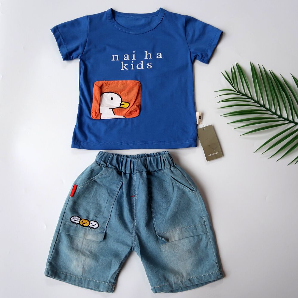 Setelan Kaos Anak Laki-Laki Import Premium 1-4 Tahun