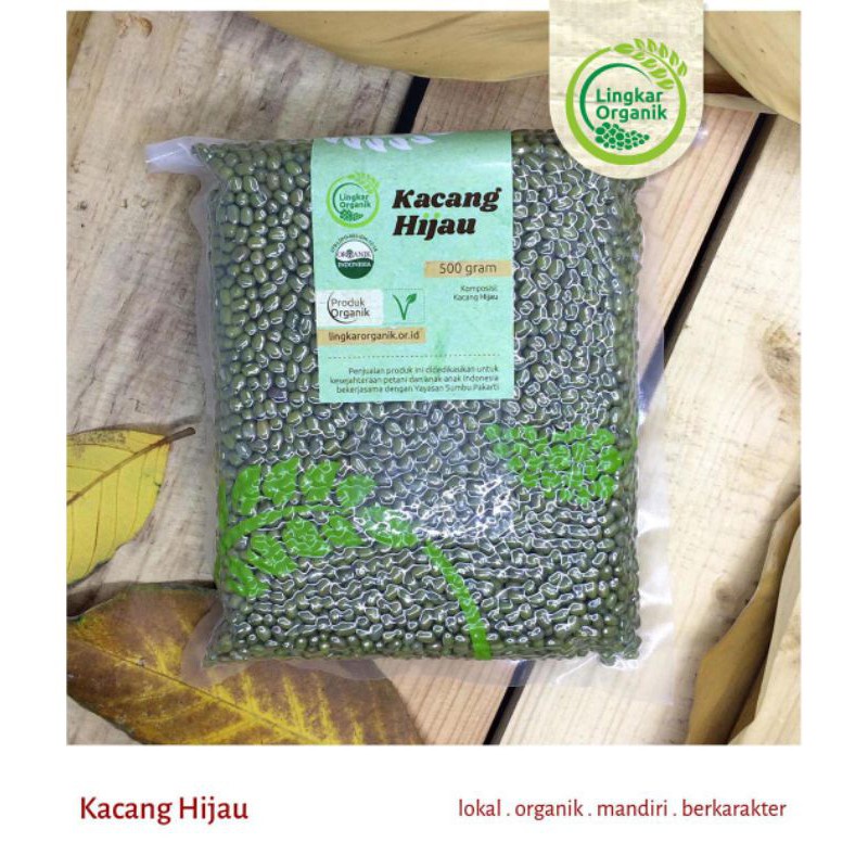 

Mugbean organic 100gr / kacang hijau organik kemasan vacum 100gr