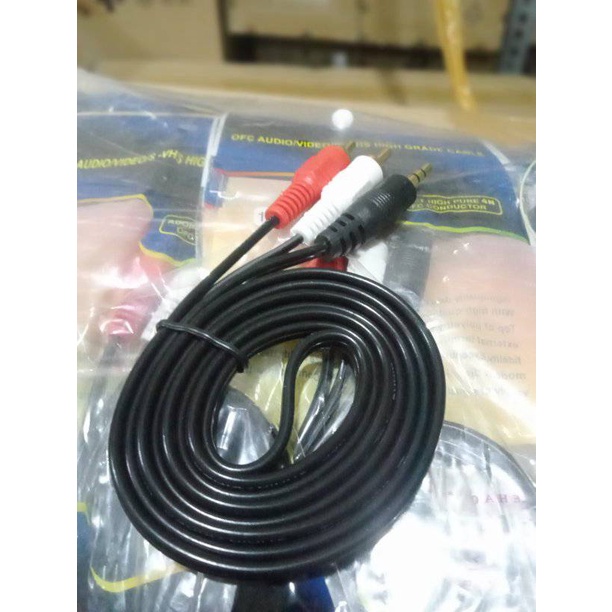 KABEL AUDIO 2 RCA 1,5 METER &amp; 3 METER