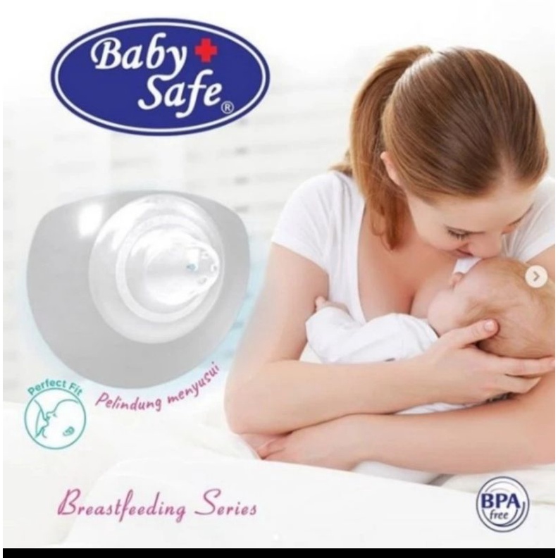 Breast Shield Baby Safe isi 2 / Nipple Shield Baby Safe isi 2 / Pelindung Puting Baby Safe isi 2