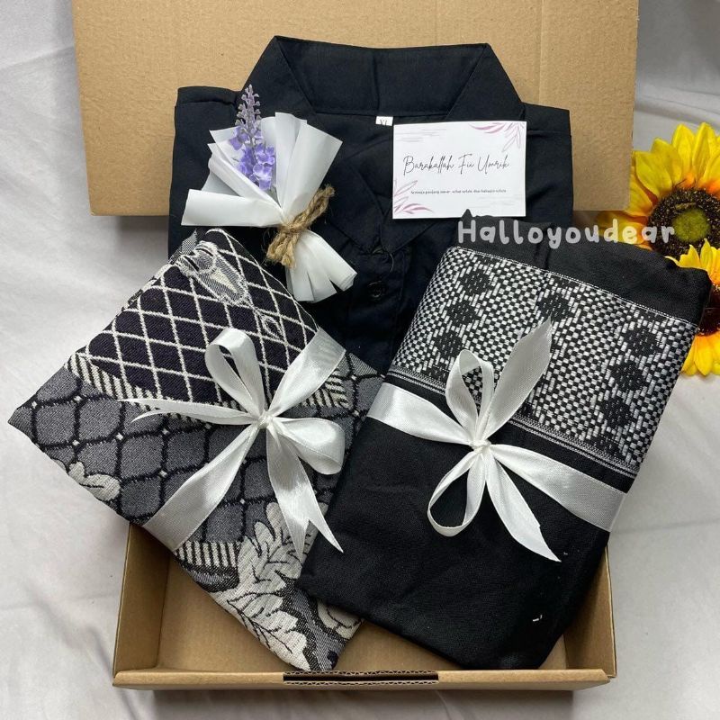 [Bisa COD] - giftbox/hampers/kado cowok muslim baju koko