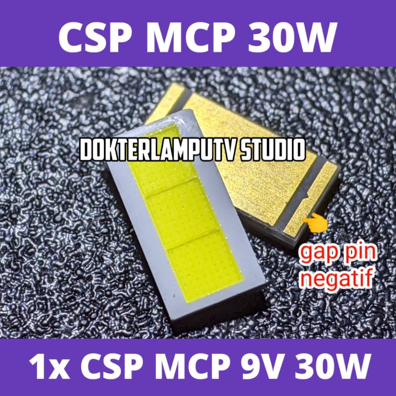 Jual LED CSP MCP 3570 9V 30W PUTIH | Shopee Indonesia