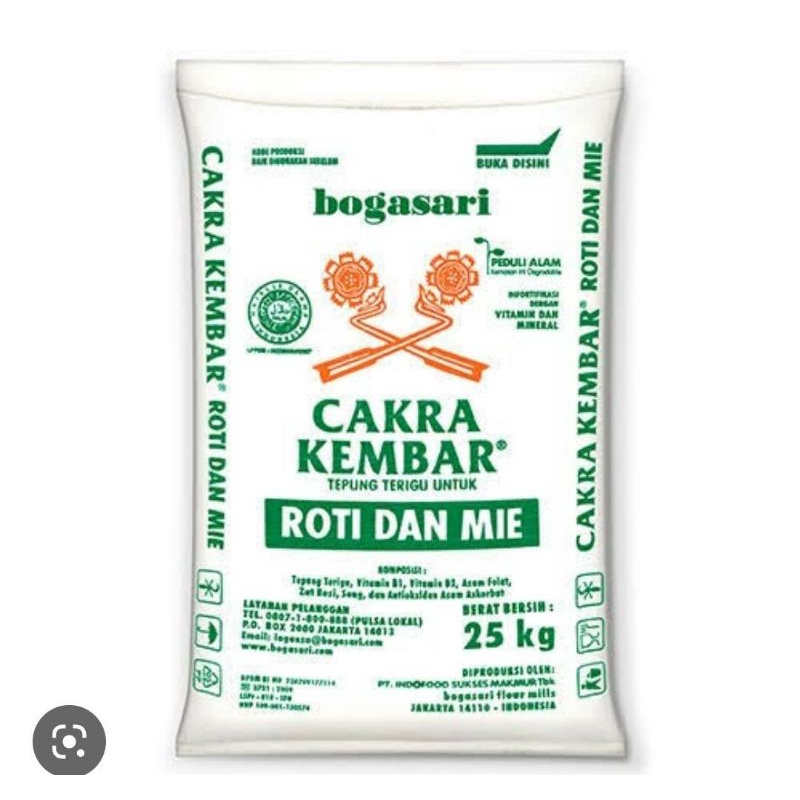 

TERIGU CAKRA KEMBAR 25 Kg