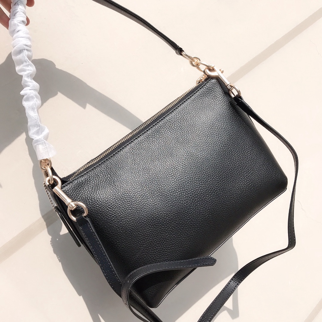 [Instant/Same Day]1597  1600  Coach Small Marlon Shoulder Bag In Signature Canvas  djb