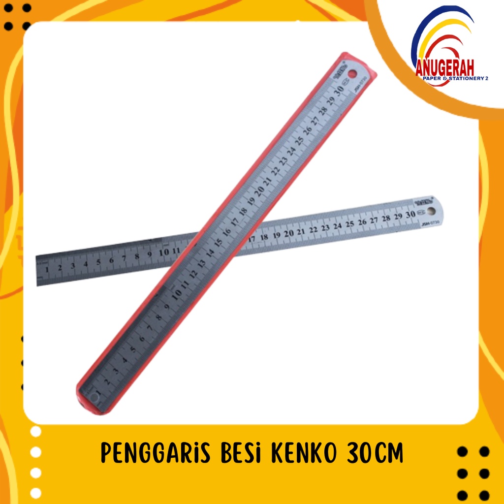 

Penggaris Besi Kenko 30cm (PCS)