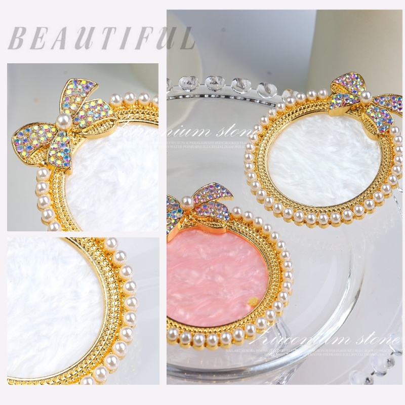 Siy Resin Nail Art Palet Lukisan Kuku Palet Makeup Palet Polandia