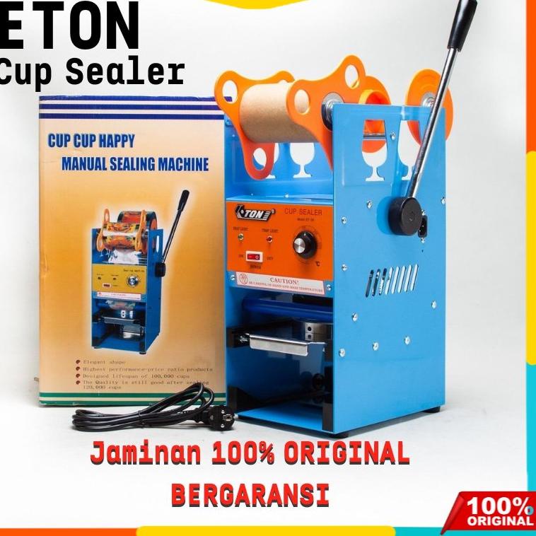 Produk Premium Cup sealer GETRA / CUP SEALER ETON alat pres plastik pres gelas 02