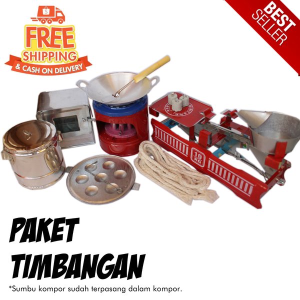 Jual Paket Timbangan Masak Masakan Jadul Jaman Dulu Dari Logam Seng