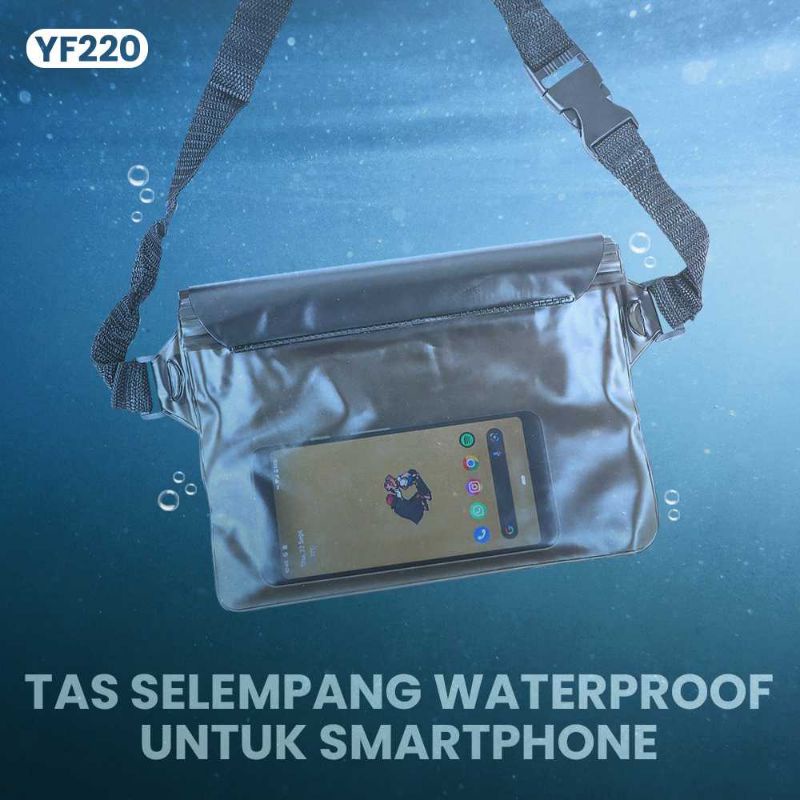 Tas Handphone Waterproof Pouch HP Tas Selempang