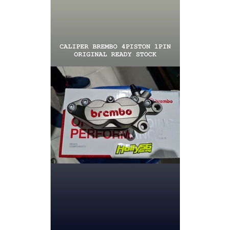 caliper brembo 4pot 1pin original