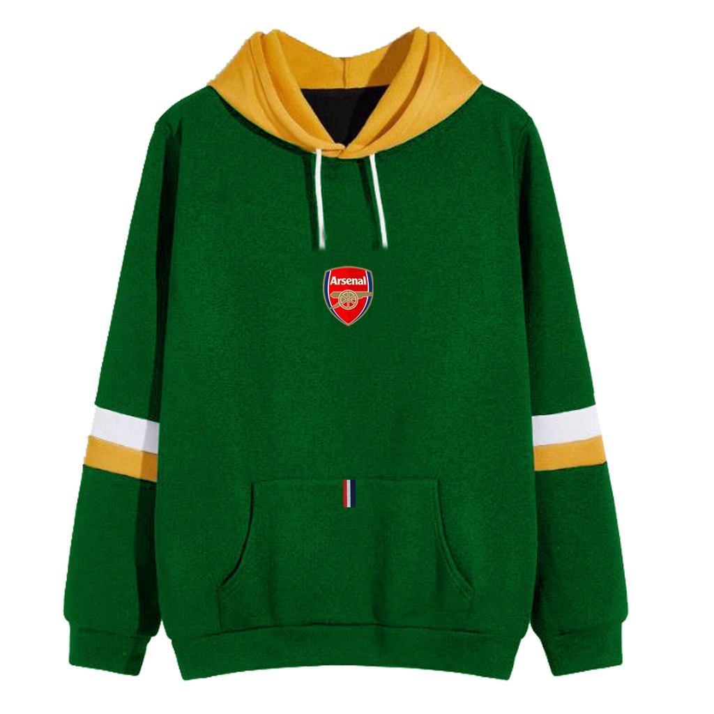 SWEATER JUMBO BIG SIZE M, L, X, XL, 2XL, 3XL, 4XL, & 5XL / LOGO ARSENAL / BISA REQUES & COD