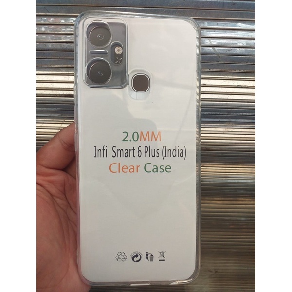 CLEAR CASE HD TPU TRANSPARAN INFINIX SMART 6+ PROMO SEN
