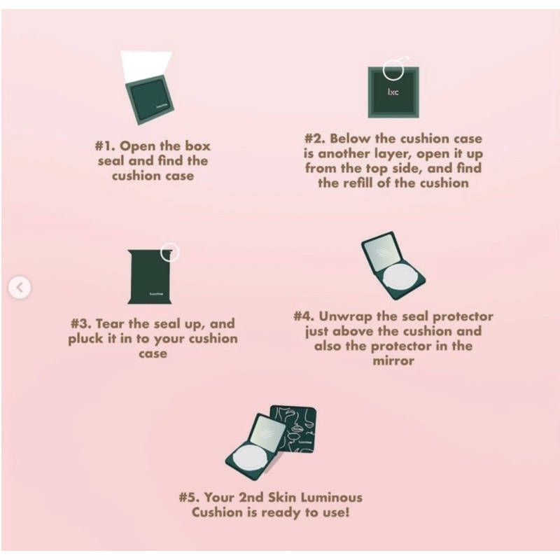 luxcrime 2nd Second Skin Luminous Cushion SPF 25PA