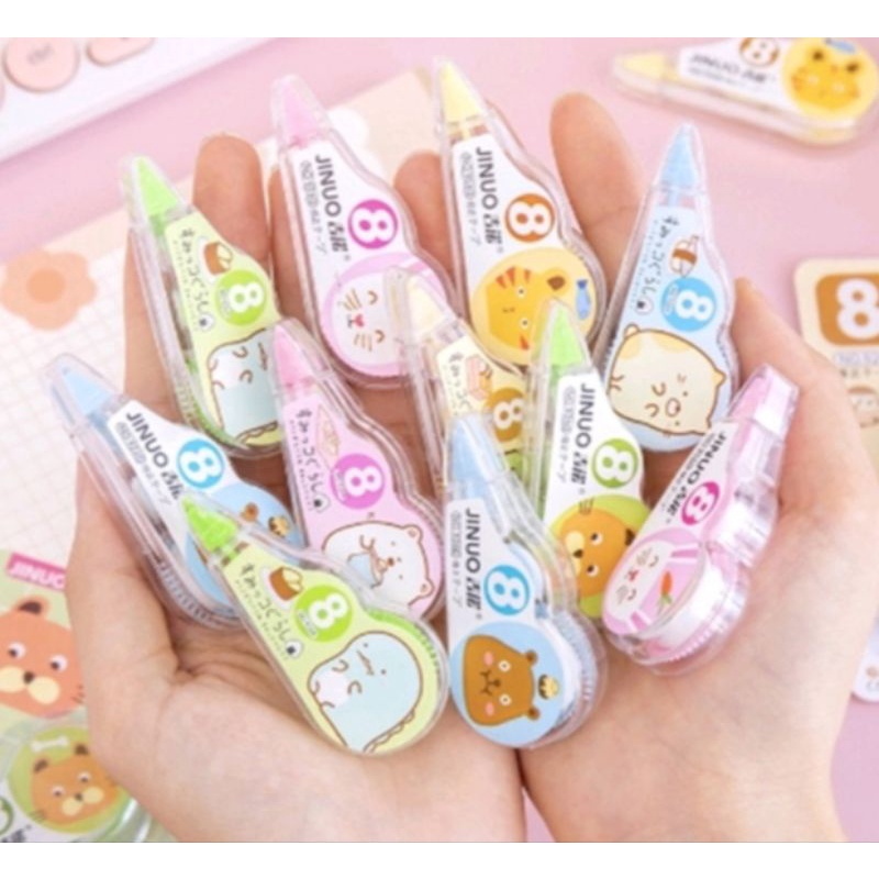 

E764 - Tip Ex Tipex Roll Lucu Tipek Kertas Correction Tape Karakter Tip-Ex Roll Murah Tidak Mudah Putus
