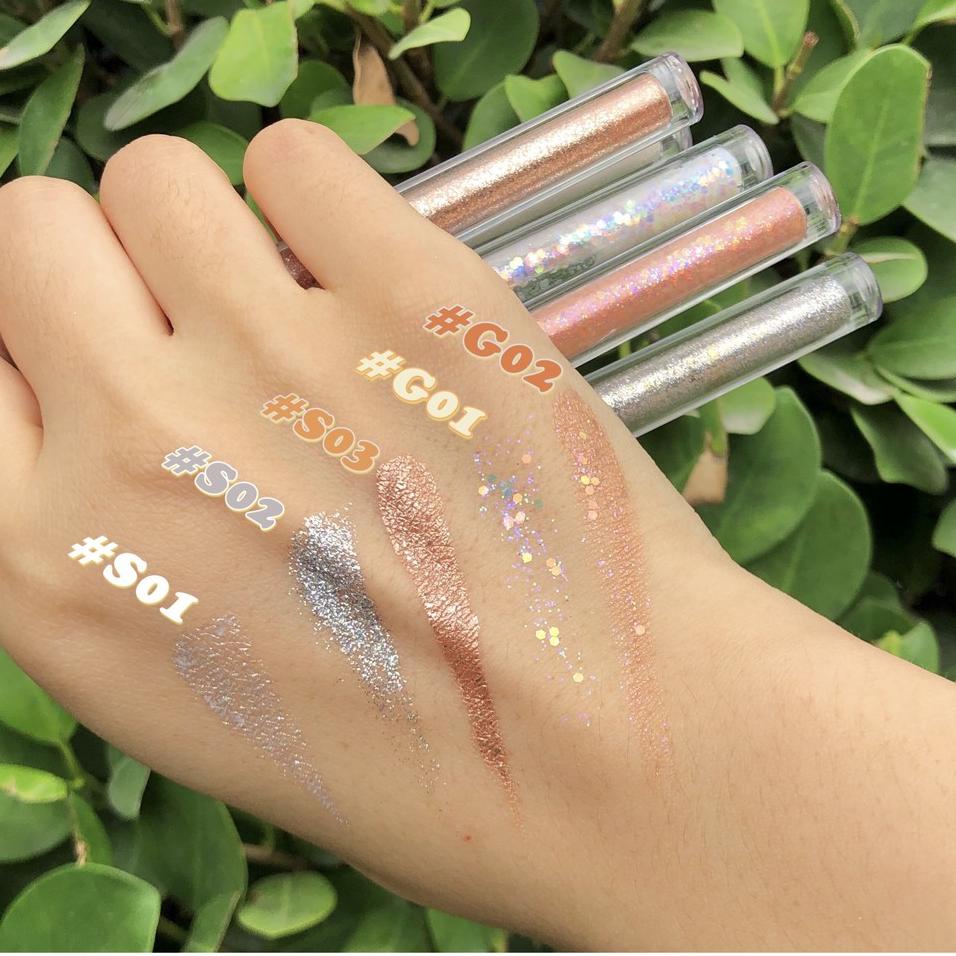⇋ Focallure Glittering Liquid Eyeshadow Focallure Glitter Eyeshadow Focallure Glitter Focallure Eyes