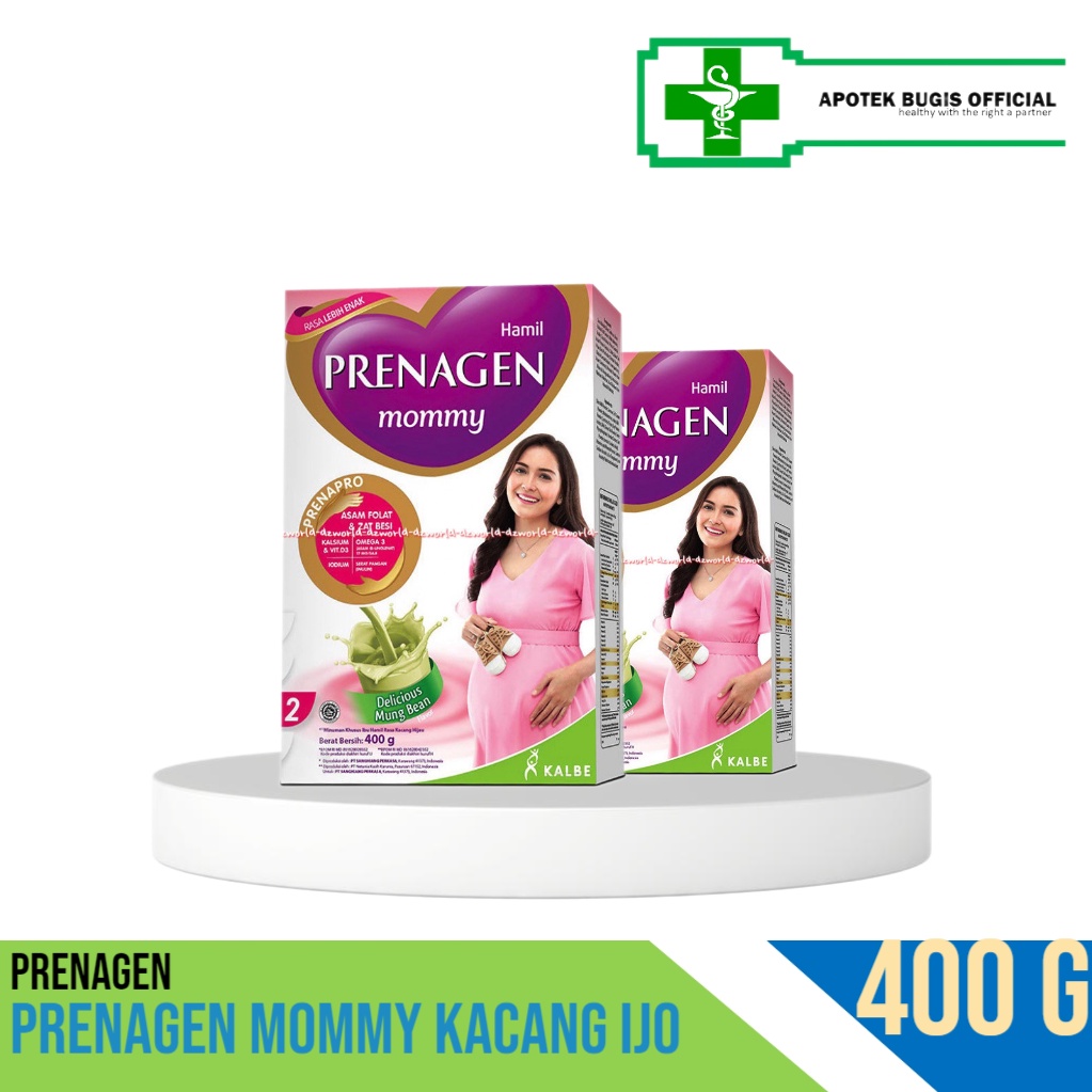 Prenagen Mommy Prenapro 400gr Rasa Kacang Hijau Ijo Susu Ibu Hamil