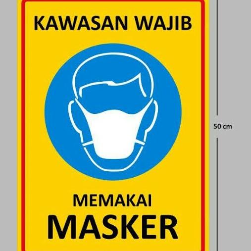 

STIKER WATERPROOF KECIL KUNING KAWASAN WAJIB MASKER t-rojeshishop Ayo Beli