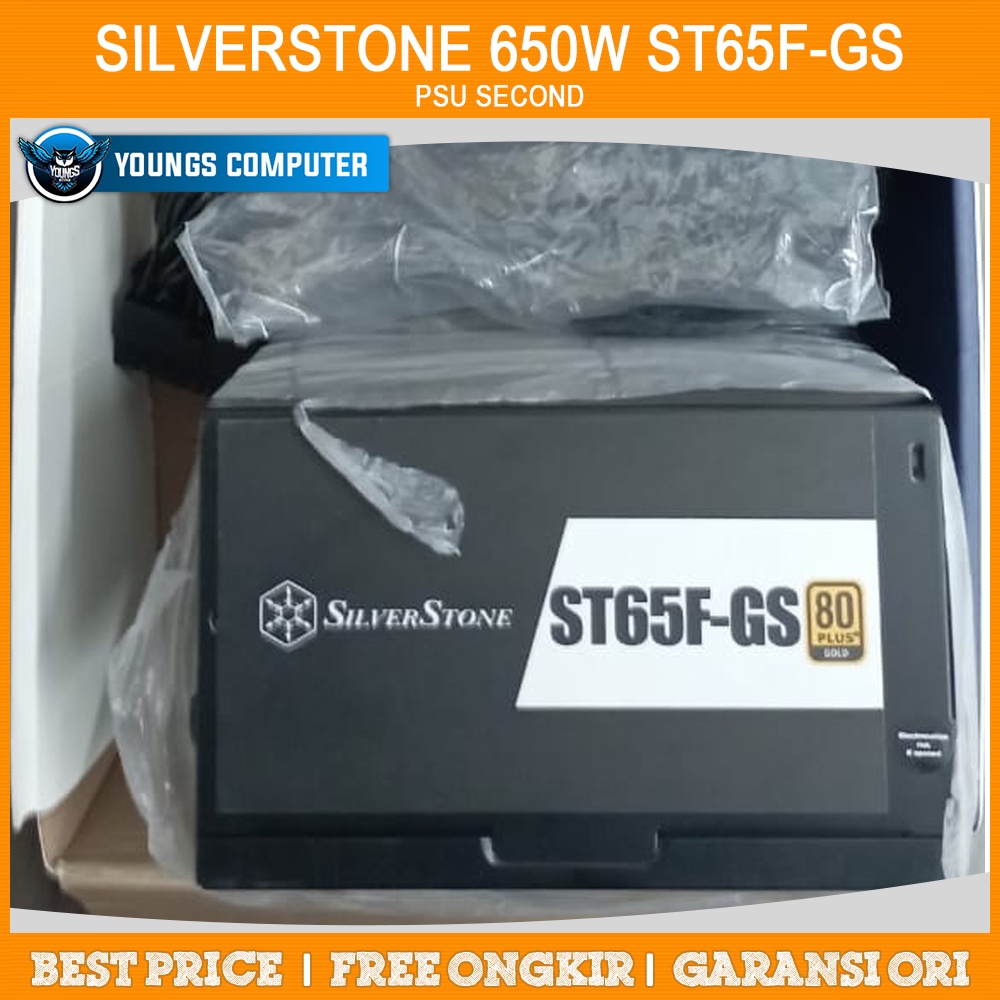 PSU SILVERSTONE 650W ST65F-GS 80+ Gold Full Modular | SECOND