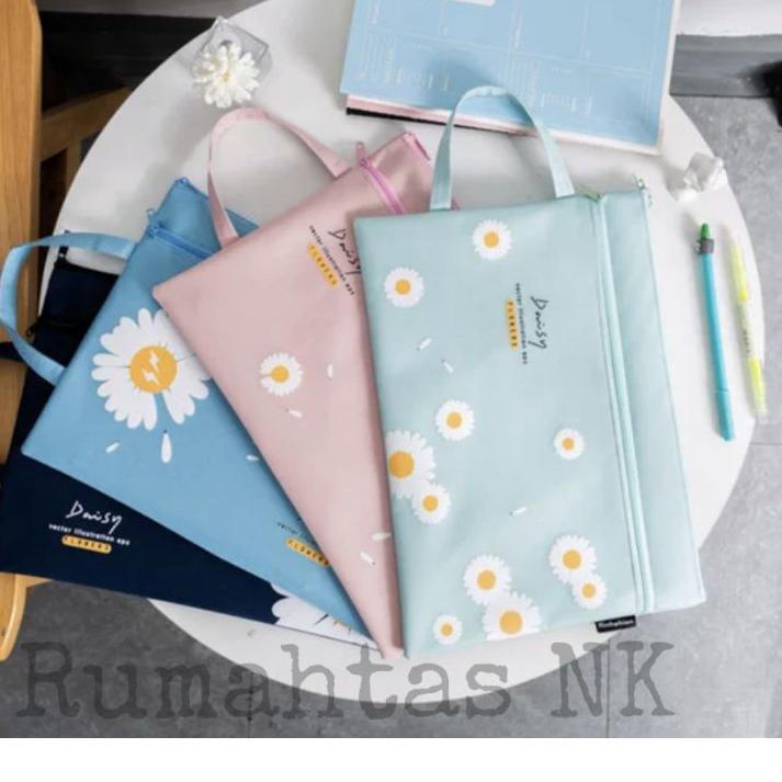 

・ Tas Dokumen Karakter Daisy Pouch File A4 Pouch Kantong Map ヨ