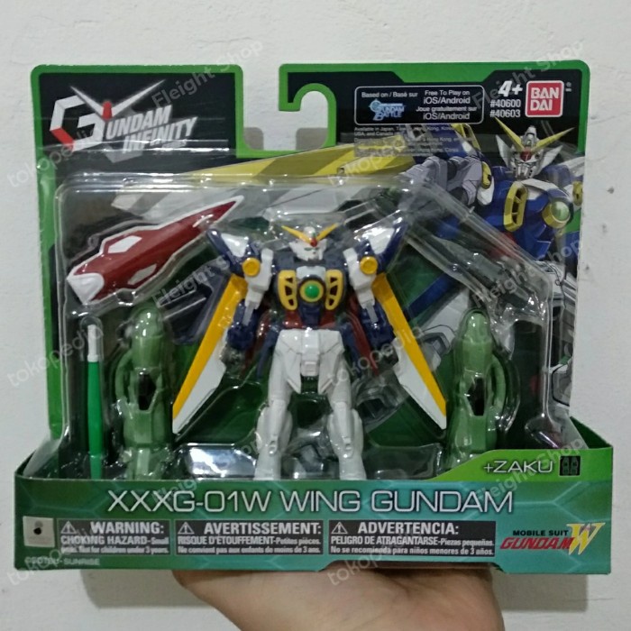 Gundam Infinity Action Figure 4.5 Inch Wing Gundam