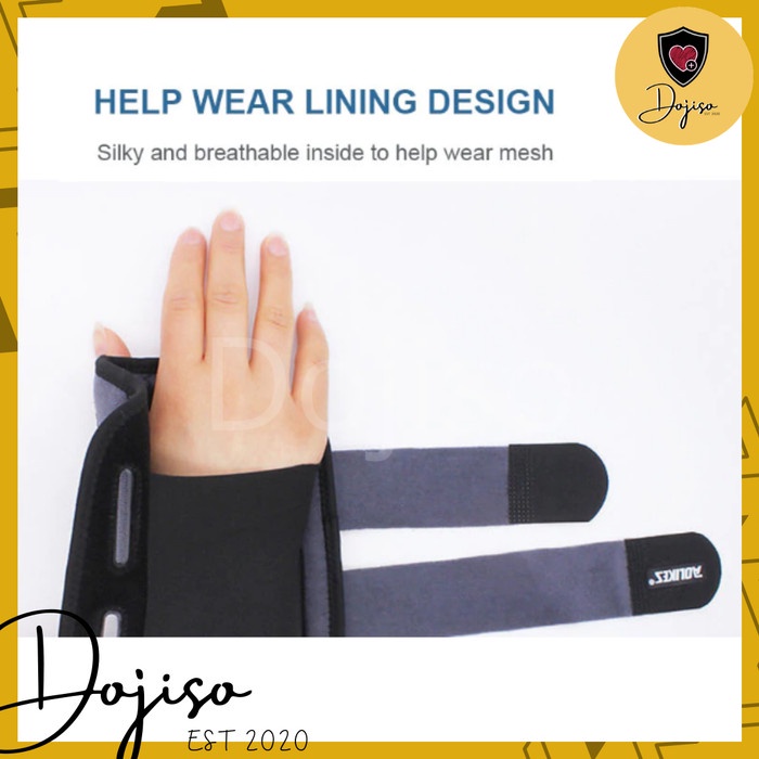 Wrist Brace AOLIKES Splint Pelindung Pergelangan Tangan Carpal Tunnel