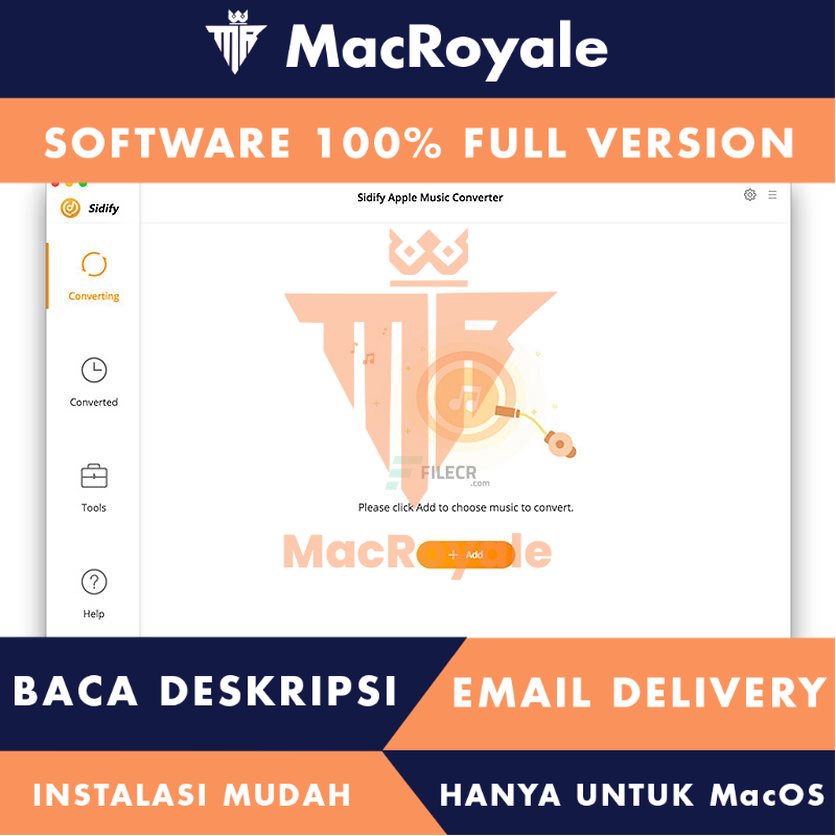 [MacOS] Sidify Apple Music Converter Full Version Lifetime Full Garansi