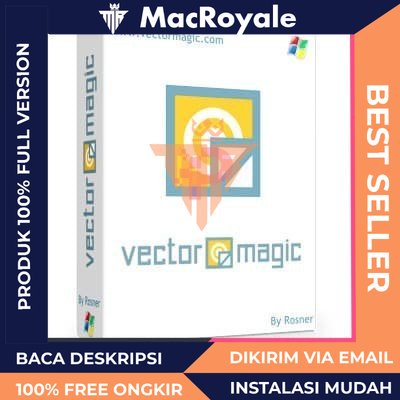 Vector Magic Desktop Full Version - Aplikasi Pengubah Gambar Menjadi Vektor EPS / SVG /PDF Windows