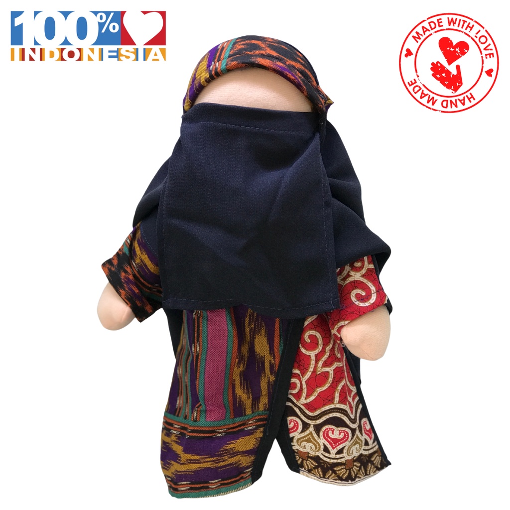 Boneka Muslim Hijab Anak Radinka Dolls Balqis Handmade Premium untuk Hadiah Anak Perempuan