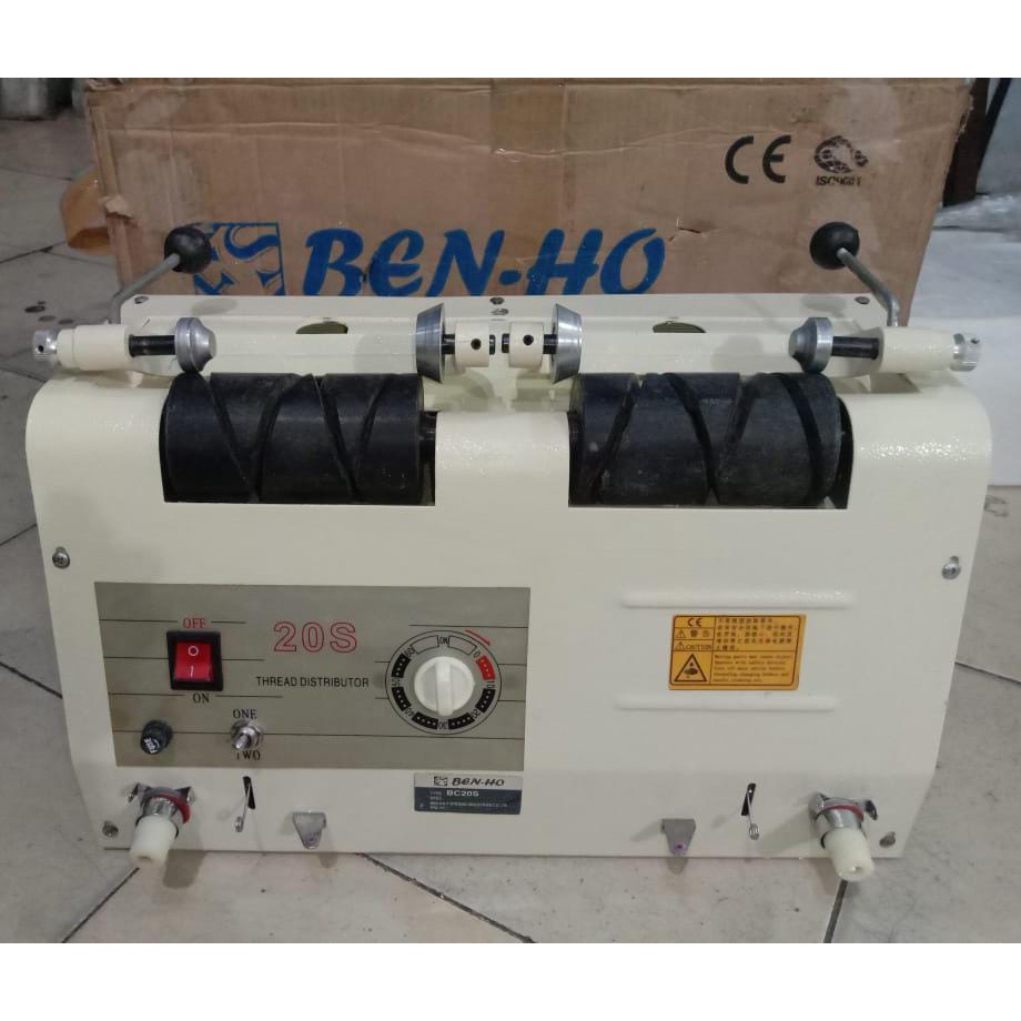 Mesin Gulung Benang 2 Cones Benang Thread Winder Machine BEN-HO 20S