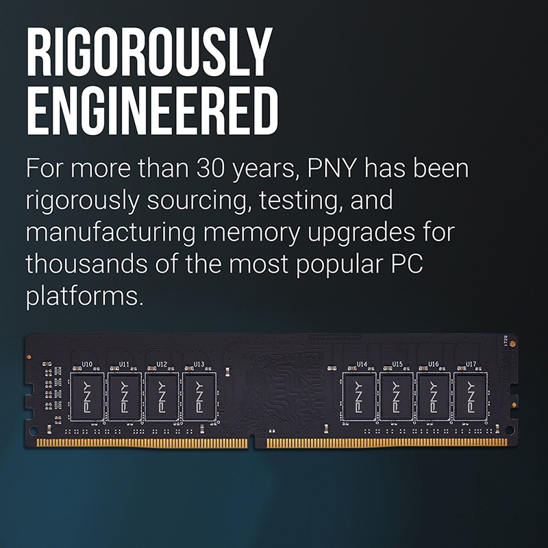 PNY Ram Memory 16GB (1x16) DDR4 3200MHz LONG DIMM (PC4-25600)