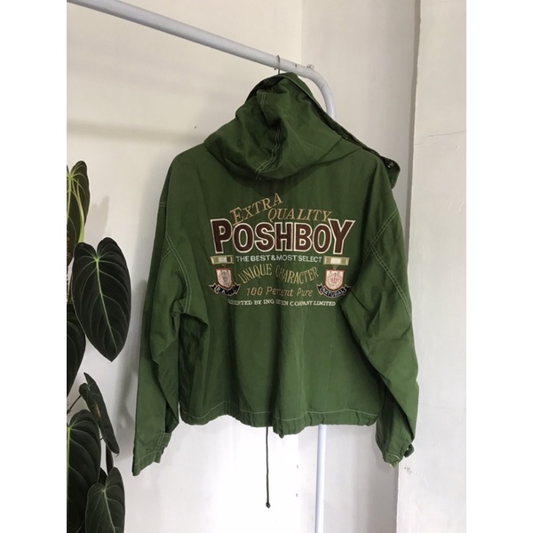 jaket vintage POSHBOY 90's. bulak balik full bordir